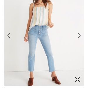 Madewell Demi-Boot Jeans Quince Wash